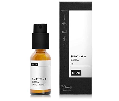 niod supervivencia 0 sistema de defensa en Red 30 ml, Diseñado para uso nocturno por todos los tonos de piel.