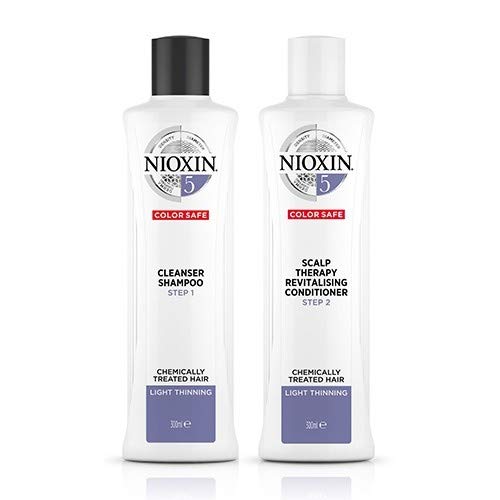 Nioxin Cleanser & Scalp Therapy Revitaliser System 5 - Shampoo & Conditioner Duo/Twin Pack 300ml