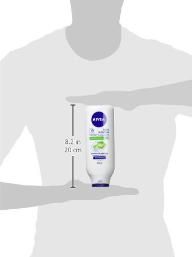 NIVEA Bajo la Ducha Body Loción Refrescante en pack de 6 (6 x 400 ml), loción corporal para la ducha con aloe vera, loción hidratante para el cuidado de la piel normal