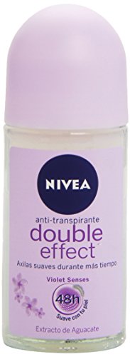 Nivea Double Effect Antitranspirante Desodorante Roll On - 50 ml