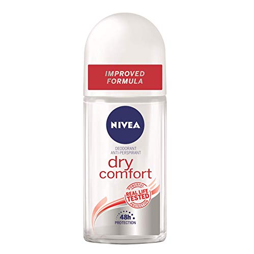 Nivea Dry Comfort Desodorante Roll-On (6 paquetes de 50 ml)