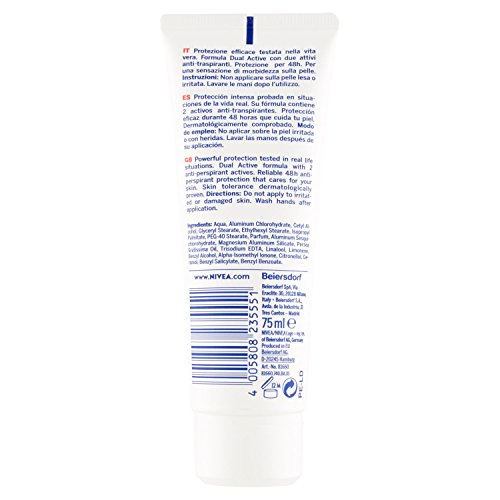 Nivea Dry Comfort Plus Extra Protection - Desodorante (75 g)