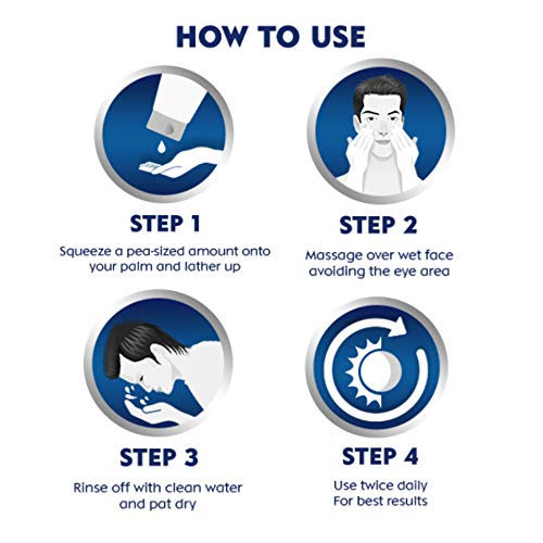 Nivea Men Dark Spot Reduction Face Wash (10x Whitening), 100 ML by Nivea