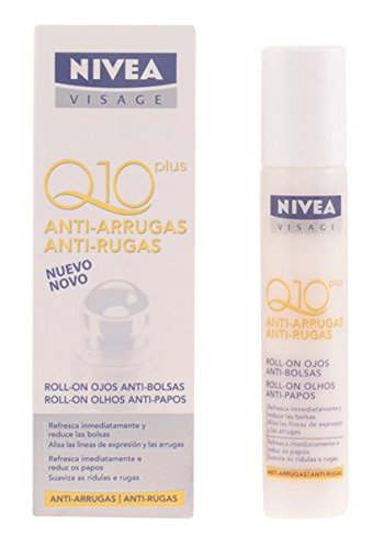 Nivea Q10 Plus Roll-On Ojos Anti-Bolsas Mujer, 10 ml