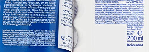 Nivea Sun Kids Protección & Sensitiv Spray solar SPF 50 & gratis viaje Tamaño (x 200 milliliters)