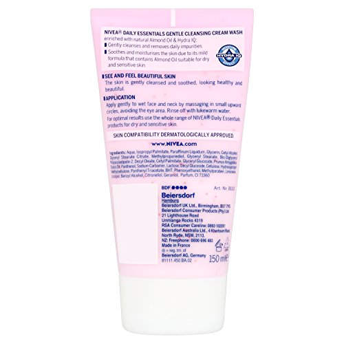 Nivea Visage Cleansing Cream Dry/Sensitive 150ml