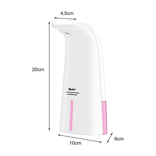 NKare - Dispensador Electrónico de Gel - Desinfección de Manos Automático de 250ml, Recargable, Líquido sin Contacto, Ajustable, Sensor Movimiento, Base Impermeable, Higiénico, Cuidado Personal