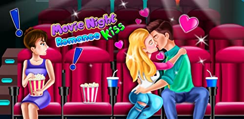 Noche de cine romance beso