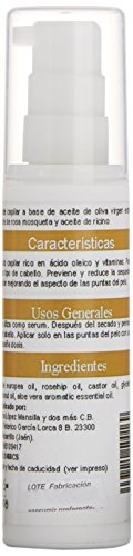 Notaliv Cosmética Natural Aceite capilar rosa mosqueta/ricino - 60 ml