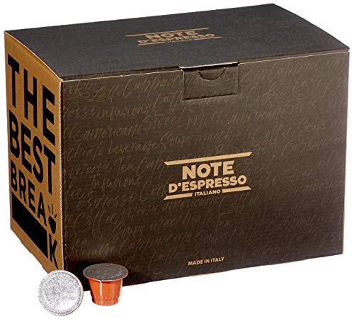 Note D'Espresso - Cápsulas de manzanilla con miel y naranja, 6 g (caja de 100 unidades) Exclusivamente Compatible con cafeteras Nespresso*