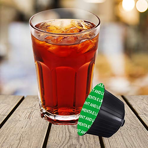 Note D'Espresso - Cápsulas de té verde matcha con menta y regaliz Exclusivamente Compatibles con cafeteras de cápsulas Nescafé* y Dolce Gusto* 16 g (caja de 48 unidades)