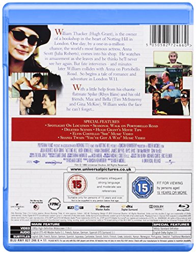 Notting Hill [Edizione: Regno Unito] [Reino Unido] [Blu-ray]