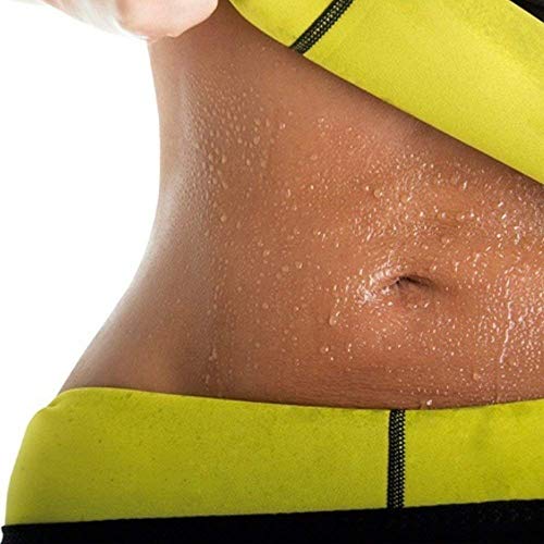 NOVECASA Faja Reductora Adelgazante Faja de Neopreno Cinturón de Sudor Ayuda a Reducir Cintura y Abdomen para Hombre y Mujer (S, Fajas Reductoras)