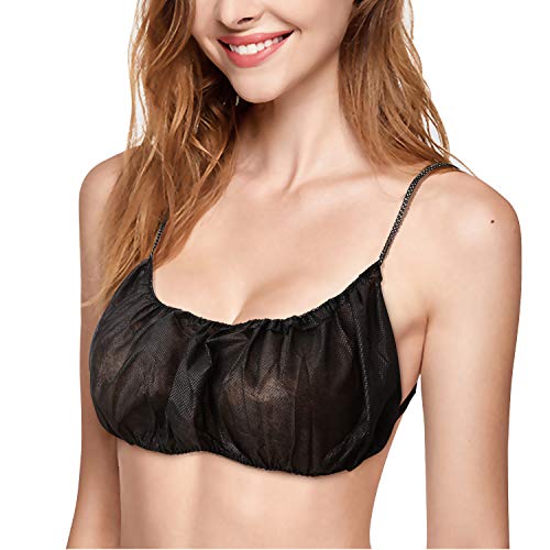 Noverlife - Sujetador desechable para bronceado en aerosol, ropa interior de salón de spa desechable, aerógrafo en aerosol, lencería de bronceado, empaquetado individualmente