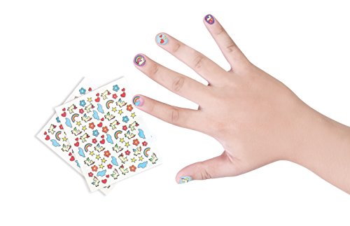 NPW Paquete de 78 Pegatinas de Unicornio para Uñas - 6 Paquetes de 90 gr - Total: 540 gr