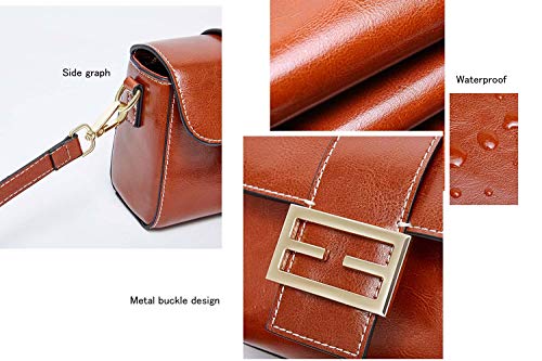 Nueva cadena de cuero vacuno pequeña fragancia viento bordado línea de diamante bolso de las señoras bolso de hombro mensajero bolso de mano Azul azul talla única