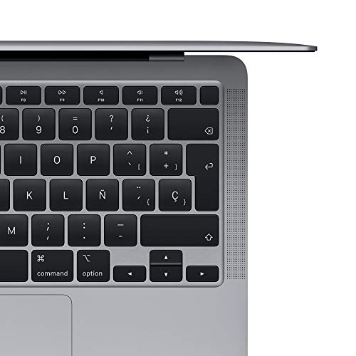 Nuevo Apple MacBook Air (de 13 Pulgadas, Intel Core i5 de Cuatro núcleos a 1,1 GHz de décima generación, 8 GB RAM, 512 GB) - Gris Espacial