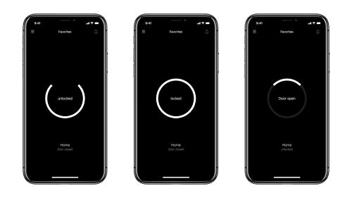 Nuki Smart Lock 2.0 | Cerradura inteligente de puerta vía Bluetooth | sensor de puerta | iPhone y Android | Domótica