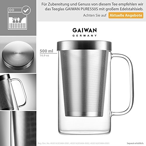 Núm. 1155: Té de hierbas orgánico "Melisa" - hojas sueltas ecológico - 100 g - GAIWAN® GERMANY - té de hierbas de la agricultura ecológica en Turquía