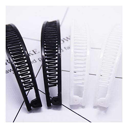 Nuoshen - 5 clips de pelo largo para mujer, 3 colores