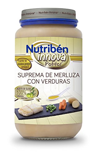 Nutribén Potitos Innova Suprema De Merluza Con Verduras Desde Los 8 Meses 250 g