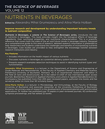 Nutrients in Beverages: Volume 12: The Science of Beverages