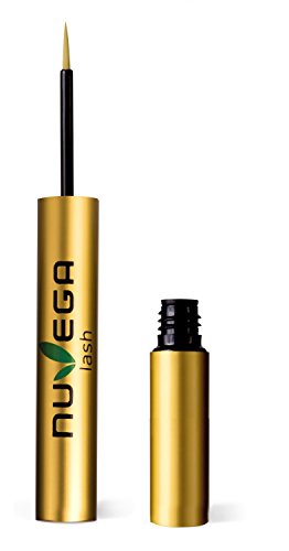 NuVega Lash Eyelash - suero de pestañas, 100% Vegano - 1 ml