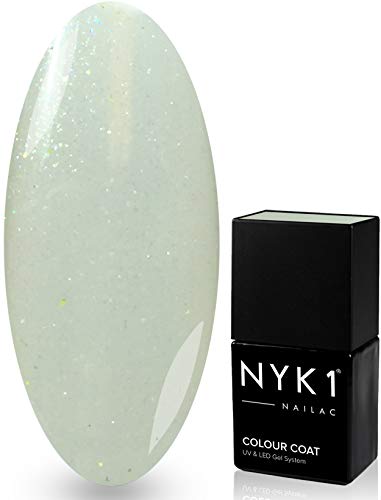 NYK1 NAILAC - MOTHER OF PEARL - Professional Shellac Gel Nail Polish - UV & LED Drying - Quick Soak Off Gel Polish 10ml - Over 100 Shellac Colours to Choose From! by NYK1