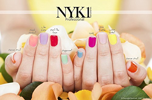 NYK1 NAILAC - MOTHER OF PEARL - Professional Shellac Gel Nail Polish - UV & LED Drying - Quick Soak Off Gel Polish 10ml - Over 100 Shellac Colours to Choose From! by NYK1