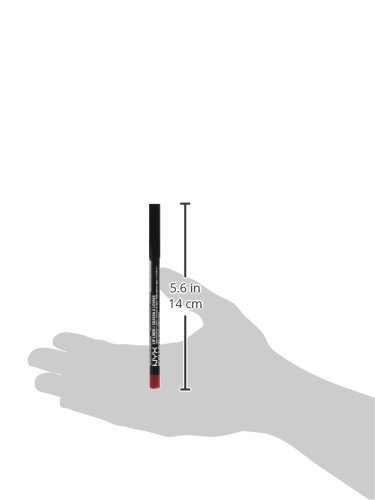 NYX Cosmetics Lip Pencil Fin felpa roja