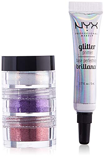 NYX Professional Makeup Glitter Kit 3 Face & Body Glitters and Primer-03