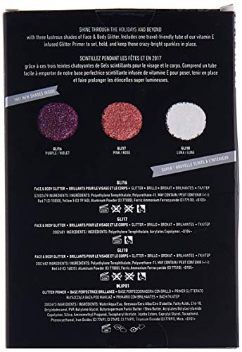 NYX Professional Makeup Glitter Kit 3 Face & Body Glitters and Primer-03