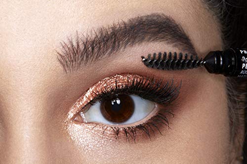 NYX Professional Makeup Lápiz de cejas Precision Brow Pencil, Dos lados: lápiz de cejas y cepillo espiral, Fórmula vegana, Tono: Black