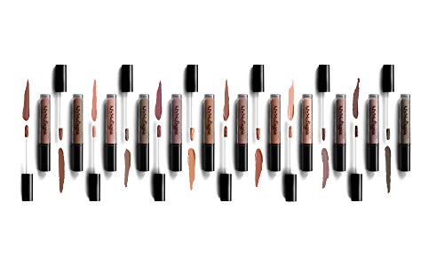NYX Professional Makeup Pintalabios Lip Lingerie Liquid Lipstick, Acabado Cremoso y Mate, Larga Duración, Fórmula Vegana, Tono: Delicate To Lust