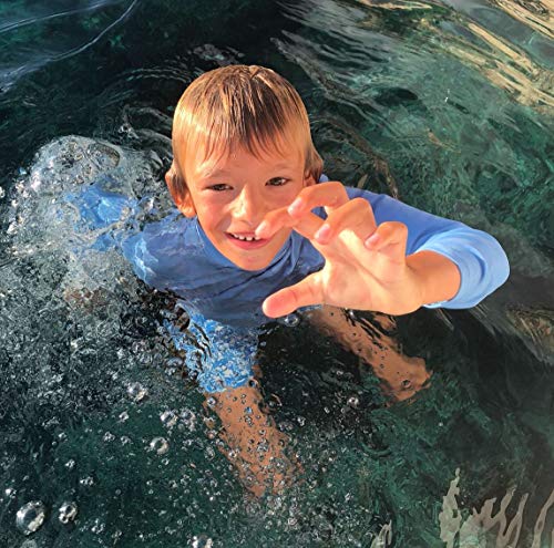 OCOI Camiseta protección Solar UPF50+ niños y niñas. Licra de baño Anti UVA. Rashguard UV (De 1 a 6 años)