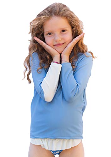 OCOI Camiseta protección Solar UPF50+ niños y niñas. Licra de baño Anti UVA. Rashguard UV (De 1 a 6 años)