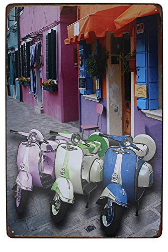 Odeletqweenry Letrero de Aluminio 18 x 25 cm, réplica de Metal de 1972 con Texto en inglés Replice Perfume, no es un Perfume Real.