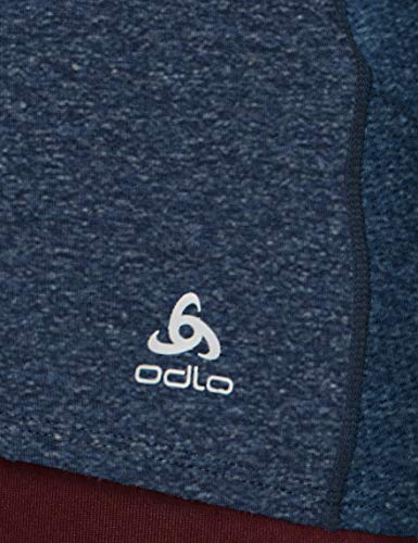 Odlo Lou - Camiseta de Tirantes para Mujer, Lou, Mujer, Color Blue Wing Teal Mélange, tamaño XS