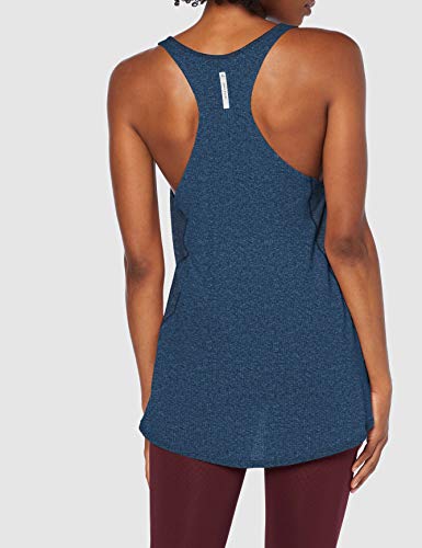 Odlo Lou - Camiseta de Tirantes para Mujer, Lou, Mujer, Color Blue Wing Teal Mélange, tamaño XS