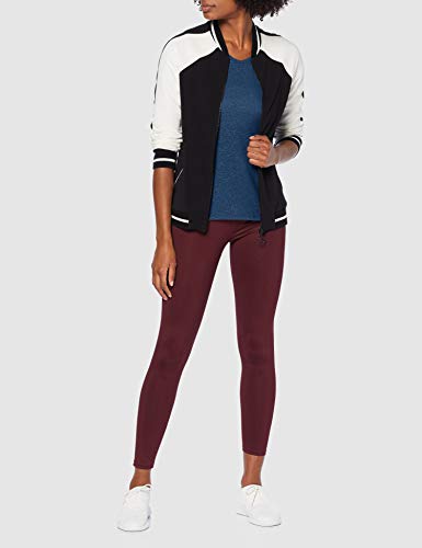 Odlo Shirt S/S V-Neck Lou Linencool Camiseta, Mujer, Blue Wing Teal Melange, S