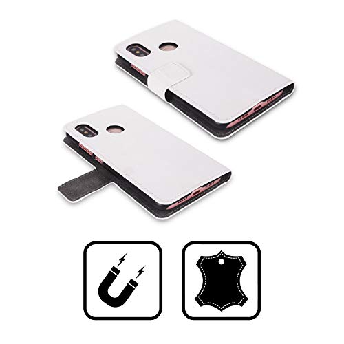 Oficial HBO Game of Thrones Seis Cabezas Caras Carcasa de Cuero Tipo Libro Compatible con Xiaomi Mi 9 Lite