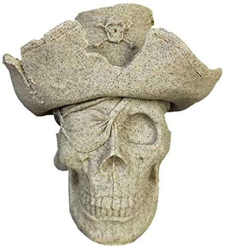 OFJM Estatuas para jardín Cenicero Moda Personalidad Oficina Resina Multifuncional cráneo cenicero hogar Dormitorio decoración Novio Regalo