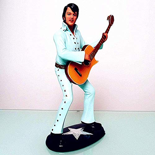 OFJM Estatuas para jardín Figuras Musicales Famosas artesanías de Resina Ventana decoración de Sala de Estar músico Recuerdos