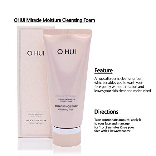 Ohui Miracle Moisture Cleansing Foam 200ml Limited Special Chance
