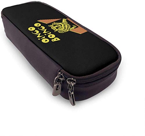 Oingo Boingo Cat Estuche de lápices Bolso de bolígrafo Bolso de maquillaje Bolsa de maquillaje para escuela Oficina Universidad