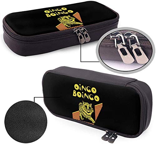 Oingo Boingo Cat Estuche para lápices Estuche para bolígrafos Estuche para lápices Estuche para maquillaje para escuela Oficina Universidad