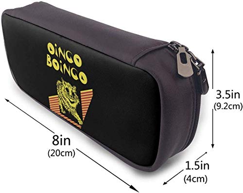 Oingo Boingo Cat Estuche para lápices Estuche para bolígrafos Estuche para lápices Estuche para maquillaje para escuela Oficina Universidad