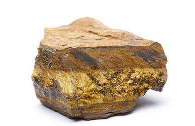 Ojo de tigre bruto piedra de colección o cuidado de aproximadamente 5 cm