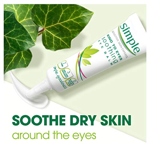 Ojos relajantes simples para ojos cansados, removedor de maquillaje, bálsamo de ojos, revitalizar los ojos enrollables en suero, juego exclusivo de Amazon Exclusive.