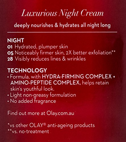 Olay Regenerist Micro Sculpting Cream Night Advanced Anti-Ageing Moisturiser 50g